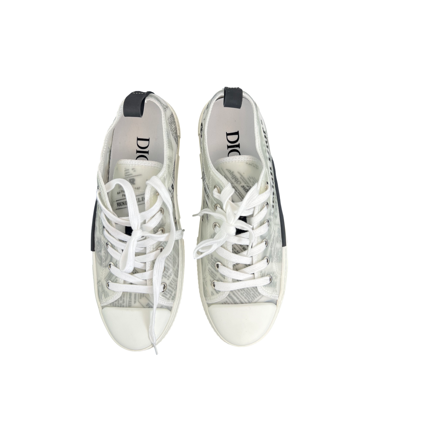 Dior B23 Low TopDaniel Asham Newspaper Men 42EU